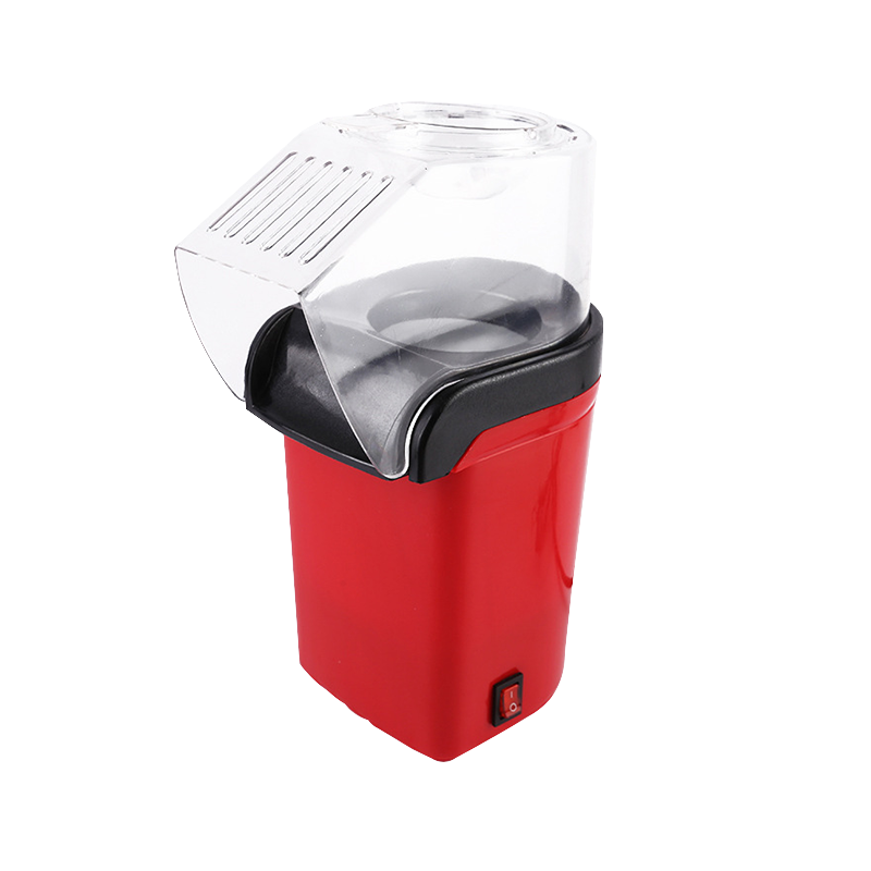 Red Aluminum Pan Popcorn Machine Model PM-1200 European Plug